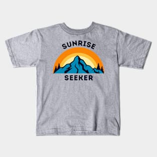 Retro Sunrise Seeker Kids T-Shirt